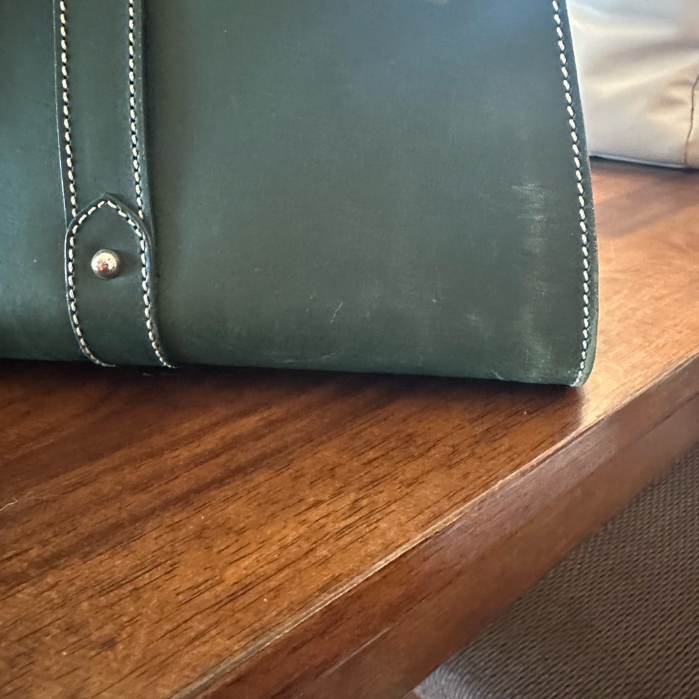 Dooney & Bourke Alto Leather Satchel in Ivy Green - Picture 9 of 9